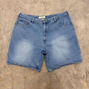 Cherokee Mens Baggy Denim Jorts Medium Wash Jean Shorts Size 42 Skater Y2K